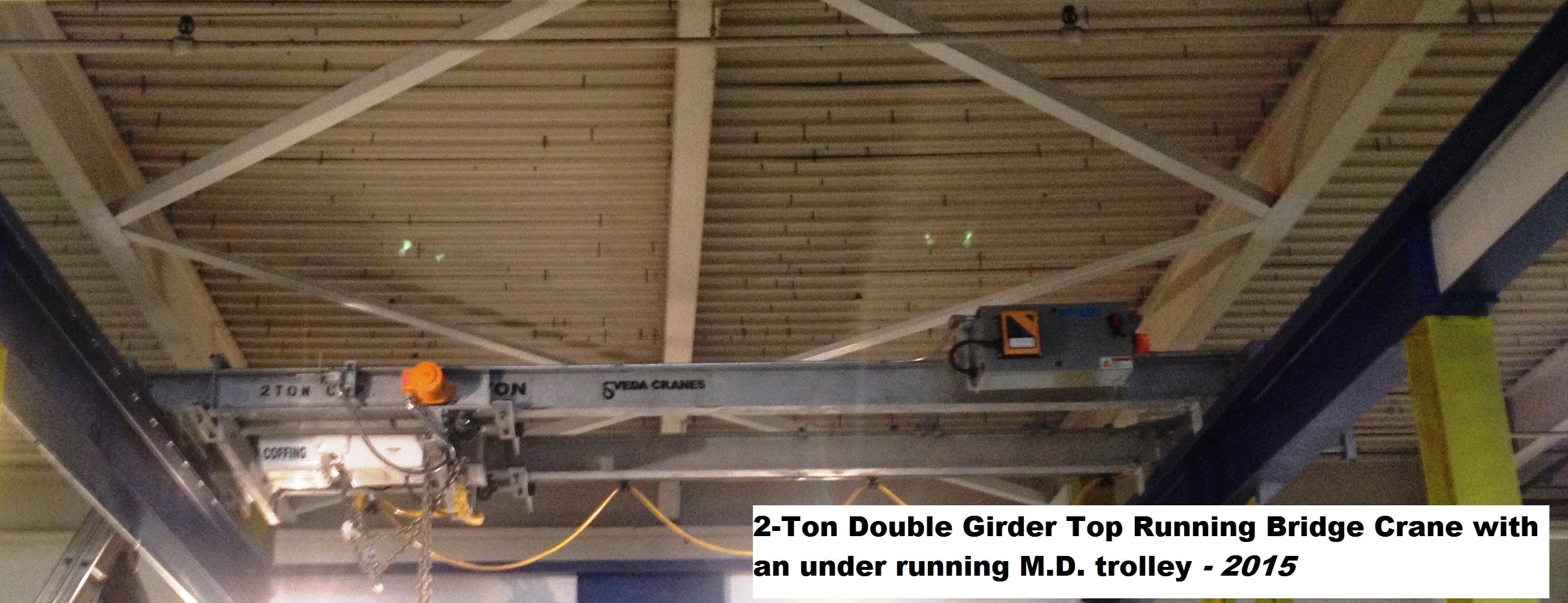 Sveda Bridge Cranes - Custom Designed & Built for your overhead lifting needs