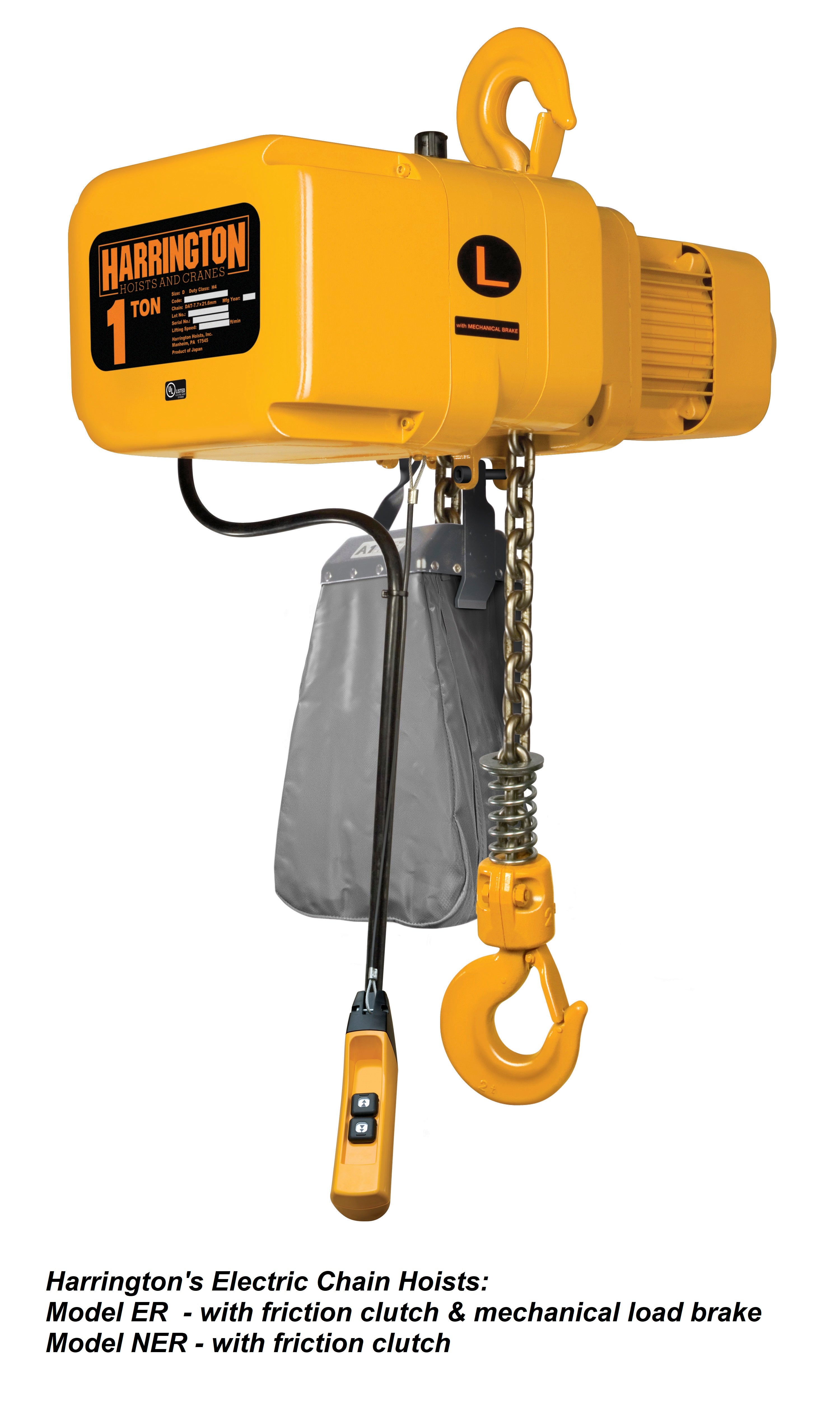 Electric Chain Hoists & Trolleys by Harrington