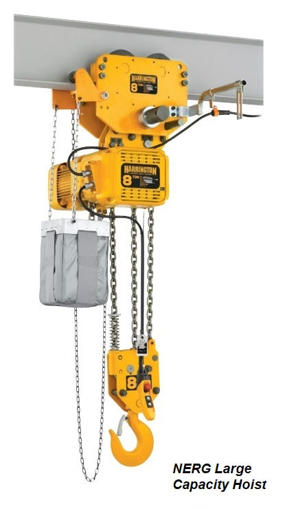 Electric Chain Hoists & Trolleys by Harrington