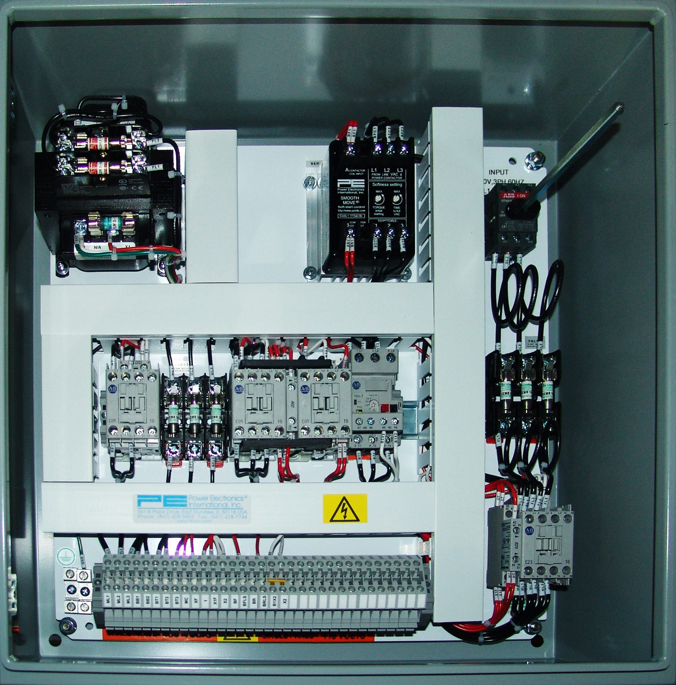 Crane Control Panels by Power Electronics