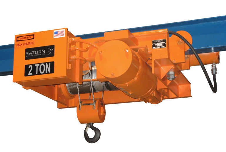 Wire Rope Hoists by Saturn Overhead Equipment