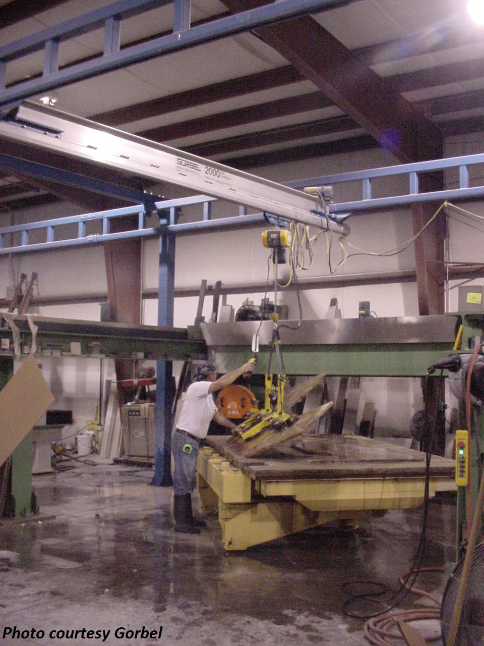 Granite, Marble & Stone Industry Overhead Lifting