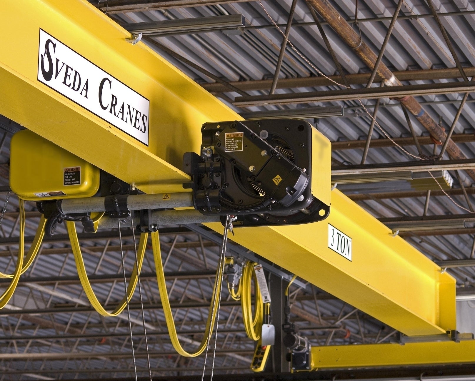 Sveda Bridge Cranes - Custom Designed & Built for your overhead lifting needs