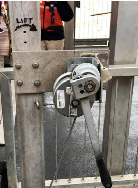 Hand Winch for Marine Gangway