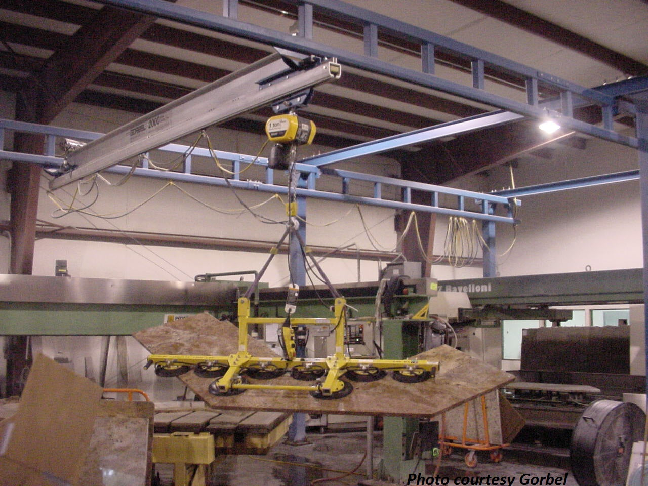 Granite, Marble & Stone Industry Overhead Lifting